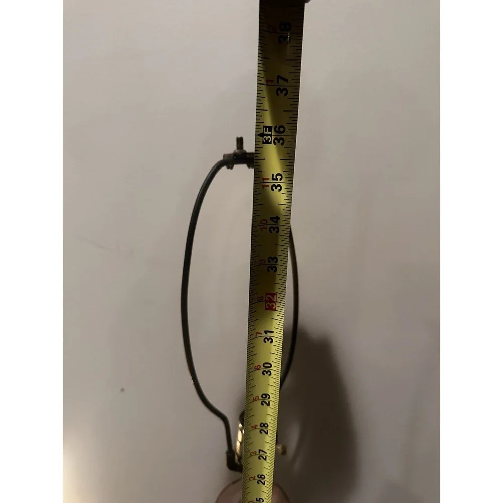 Vintage‎ Brass Table Lamp Traditional Urn Style Heavy Metal Base 26 Inch